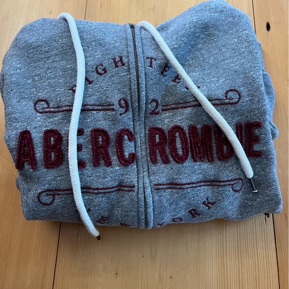 NWOT Abercrombie full zip hoodie - Picture 2 of 4